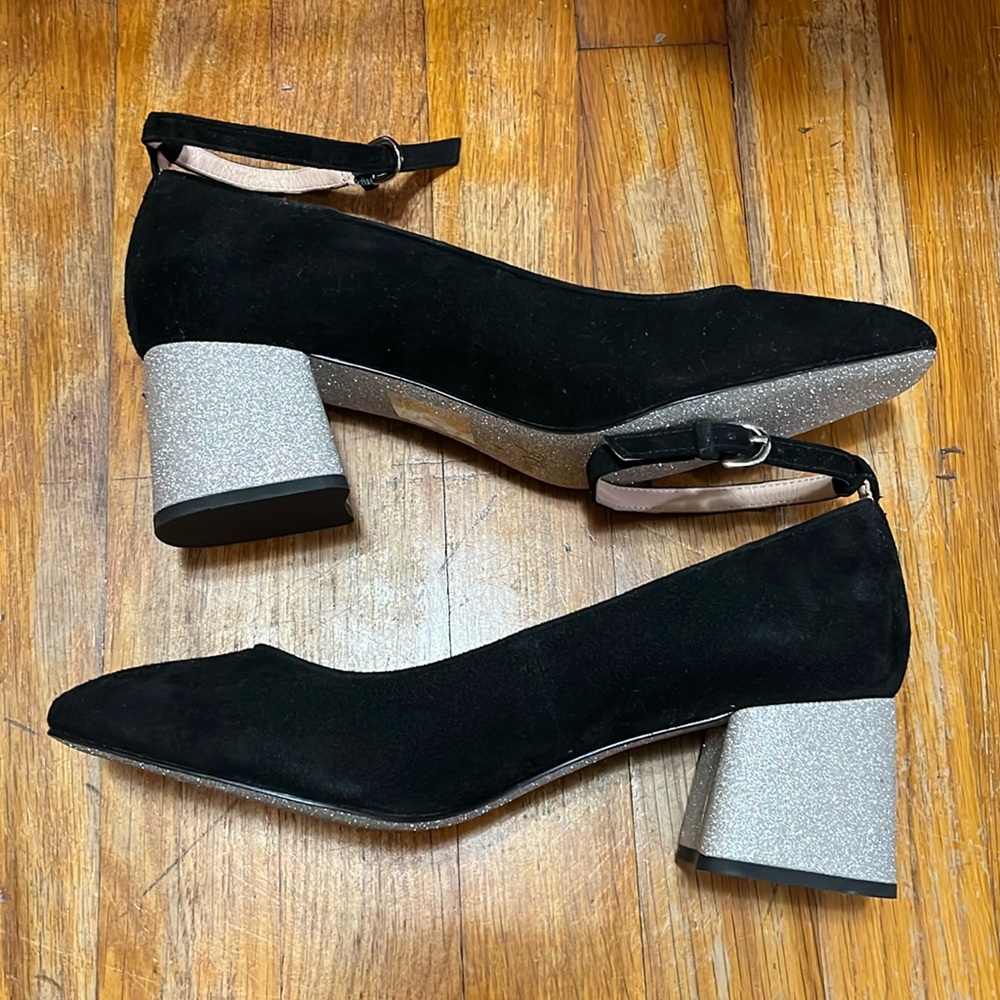 Jcrew Glitter Heels